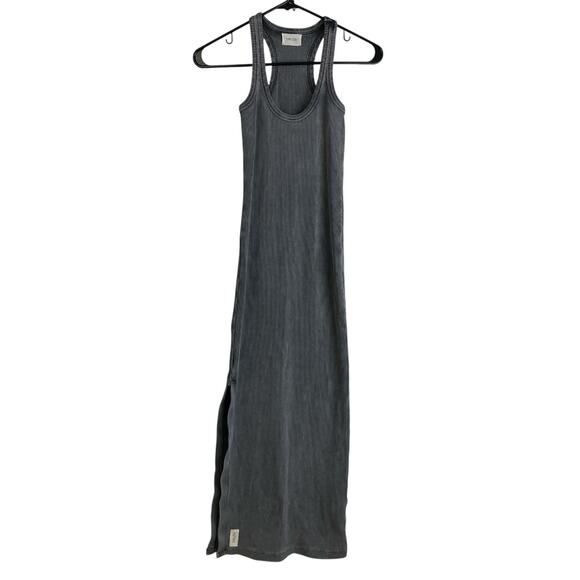 Gray Midi Dress - Picture 1 of 9